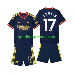 Uit Tenue van Arsenal Christos Tzolis 17 Kind 2-13 jaar 2026-27 Korte Mouw