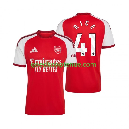 Thuis Tenue van Arsenal Declan Rice 41 Heren 2026-27 Korte Mouw