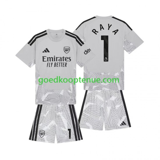 Thuis Tenue van Arsenal Keepersshirt David Raya 1 Kind 2-13 jaar 2026-27 Korte Mouw