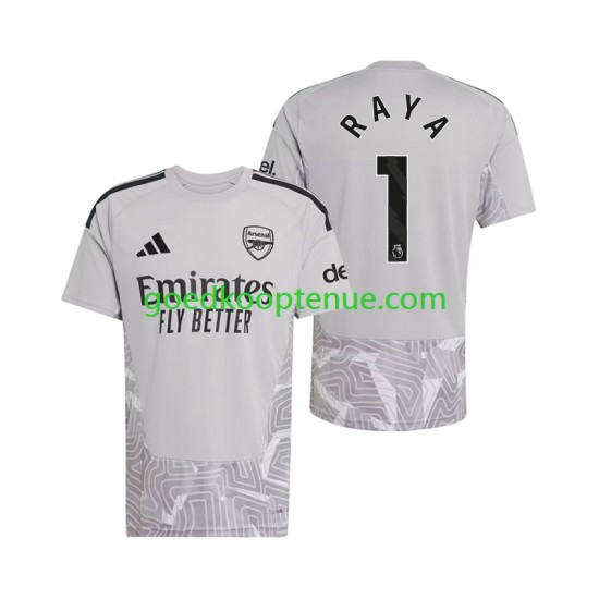 Thuis Tenue van Arsenal Keepersshirt David Raya 1 Heren 2026-27 Korte Mouw