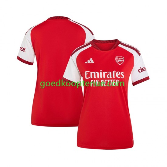 Thuis Tenue van Arsenal Dames 2026-27 Korte Mouw