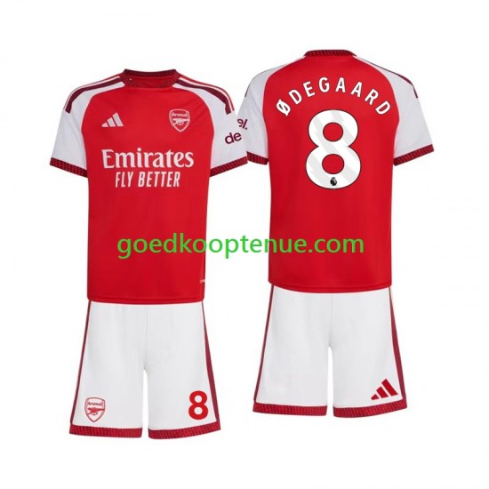 Thuis Tenue van Arsenal Martin Odegaard 8 Kind 2-13 jaar 2026-27 Korte Mouw