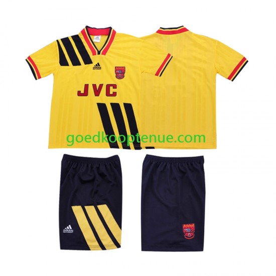 Uit Retro Tenue van Arsenal 1993 Kind 2-13 jaar 1994 Korte Mouw