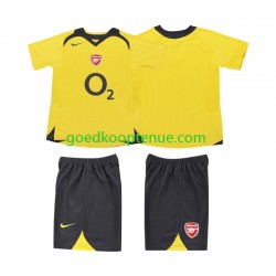 Uit Retro Tenue van Arsenal 2005 Kind 2-13 jaar 2006 Korte Mouw