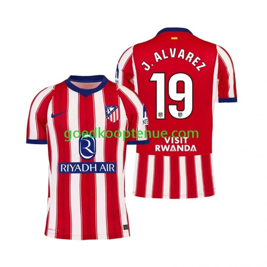 Thuis Tenue van Atlético Madrid Julian Alvarez 19 Heren 2026-27 Korte Mouw
