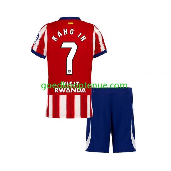 Thuis Tenue van Atlético Madrid Lee Kang-in 7 Kind 2-13 jaar 2026-27 Korte Mouw
