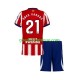 Thuis Tenue van Atlético Madrid Obed Vargas 21 Kind 2-13 jaar 2026-27 Korte Mouw