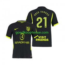 Uit Tenue van Atlético Madrid Obed Vargas 21 Heren 2026-27 Korte Mouw