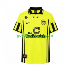 Thuis Retro Tenue van Borussia Dortmund 1996 Heren Korte Mouw
