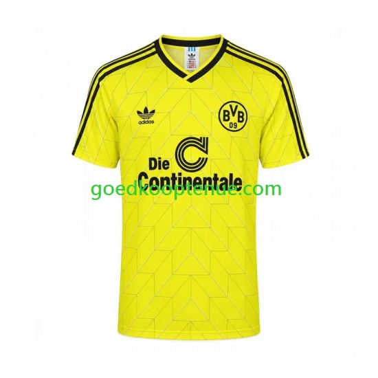 Thuis Retro Tenue van Borussia Dortmund Heren 1998 Korte Mouw