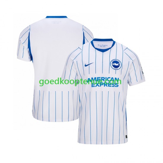 Uit Tenue van Brighton Hove Albion Heren 2026-27 Korte Mouw