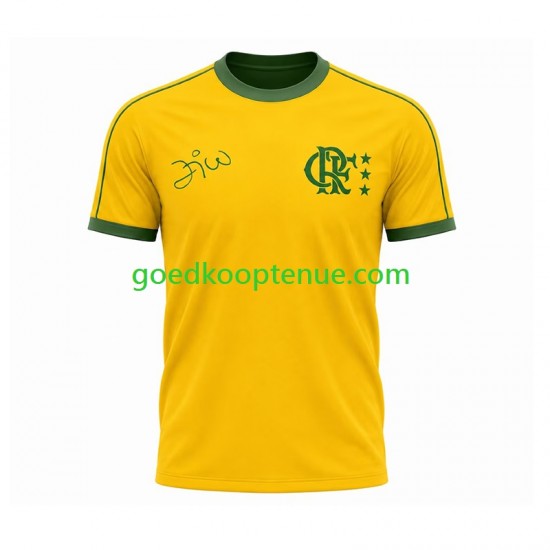 Thuis Retro Tenue van CR Flamengo Heren Korte Mouw