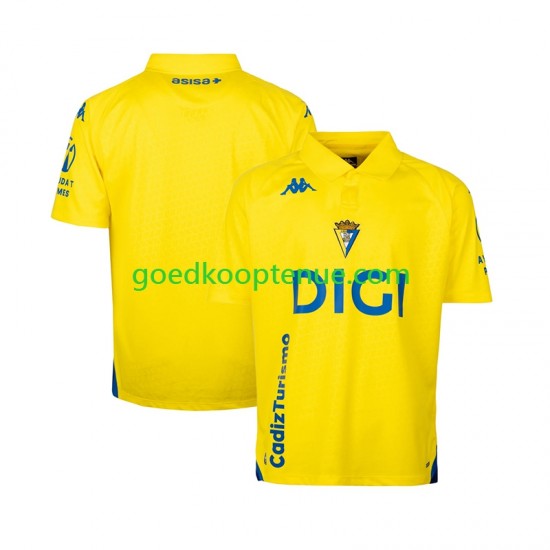 Thuis Tenue van Cádiz CF Heren 2026-27 Korte Mouw