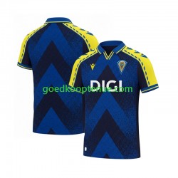 Thuis Retro Tenue van Cádiz CF Heren 2025-26 Korte Mouw