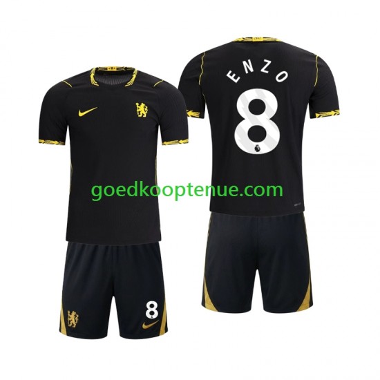 Uit Tenue van Chlesea Enzo Fernandez 8 Kind 2-13 jaar 2026-27 Korte Mouw