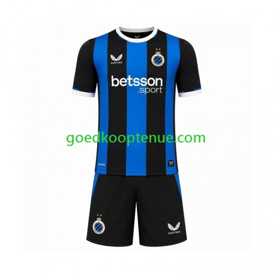 Thuis Tenue van Club Brugge Kind 2-13 jaar 2026-27 Korte Mouw