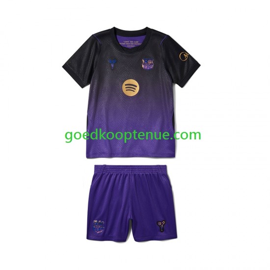 Uit Tenue van FC Barcelona Kind 2-13 jaar 2026-27 Korte Mouw
