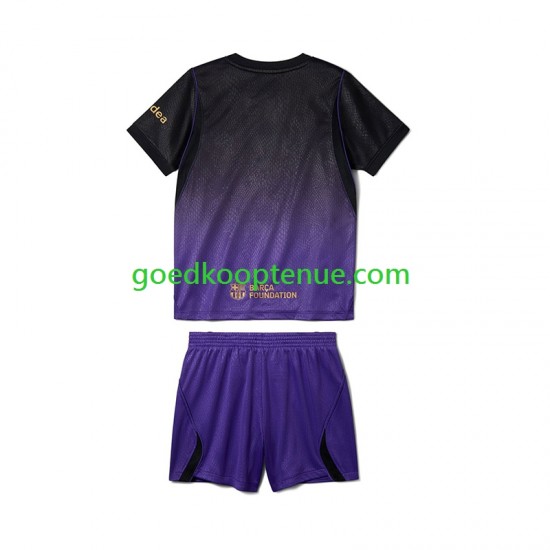 Uit Tenue van FC Barcelona Kind 2-13 jaar 2026-27 Korte Mouw