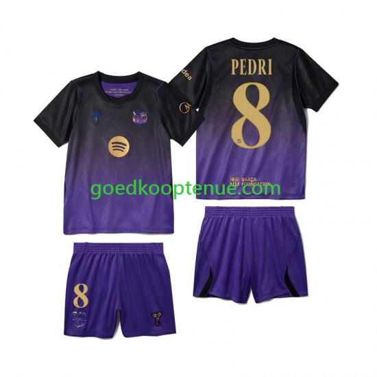 Uit Tenue van FC Barcelona Pedri 8 Kind 2-13 jaar 2026-27 Korte Mouw