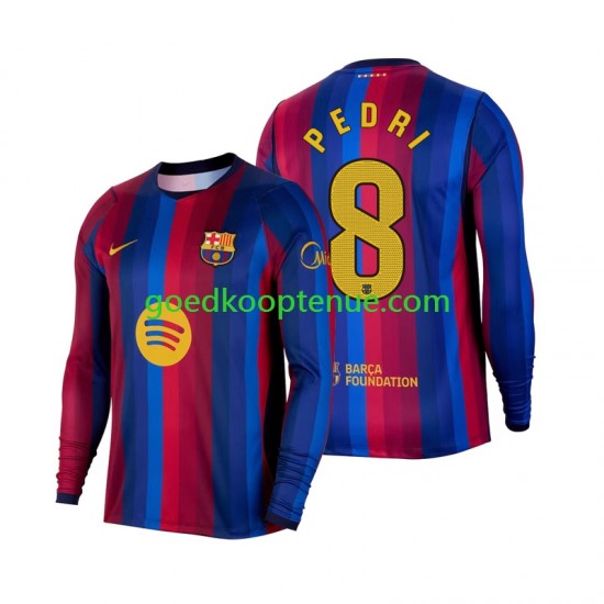Thuis Tenue van FC Barcelona Pedri 8 Heren 2026-27 Lange Mouw