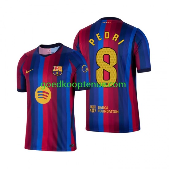 Thuis Tenue van FC Barcelona Pedri 8 Heren 2026-27 Korte Mouw