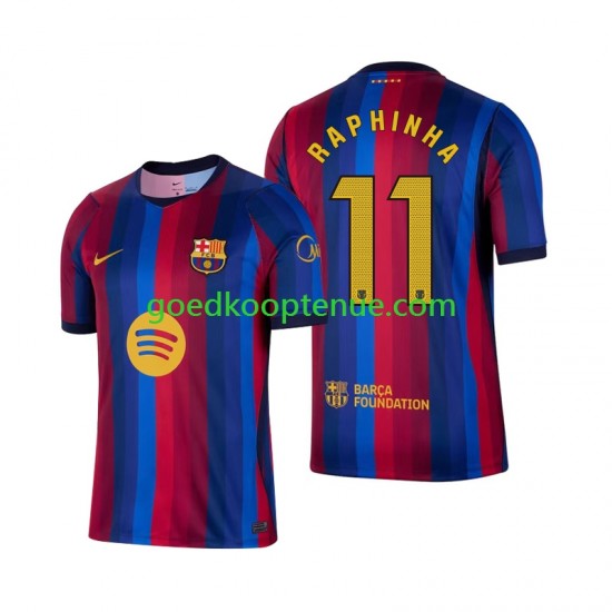Thuis Tenue van FC Barcelona Raphinha 11 Heren 2026-27 Korte Mouw