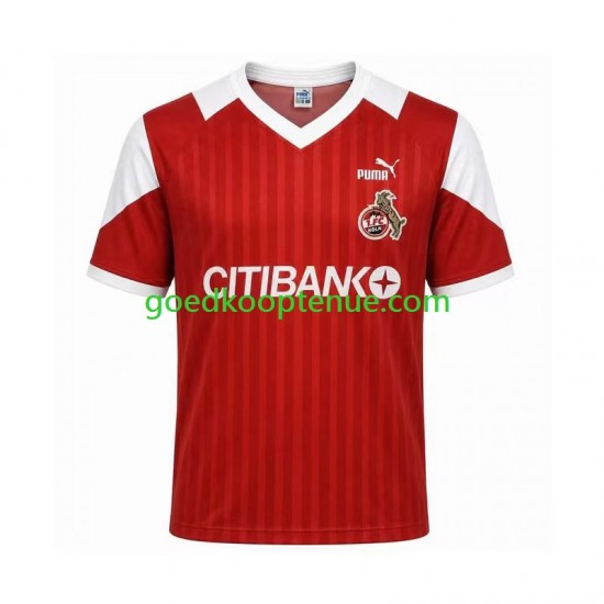 Uit Retro Tenue van FC Köln 1992 1993 Heren Korte Mouw