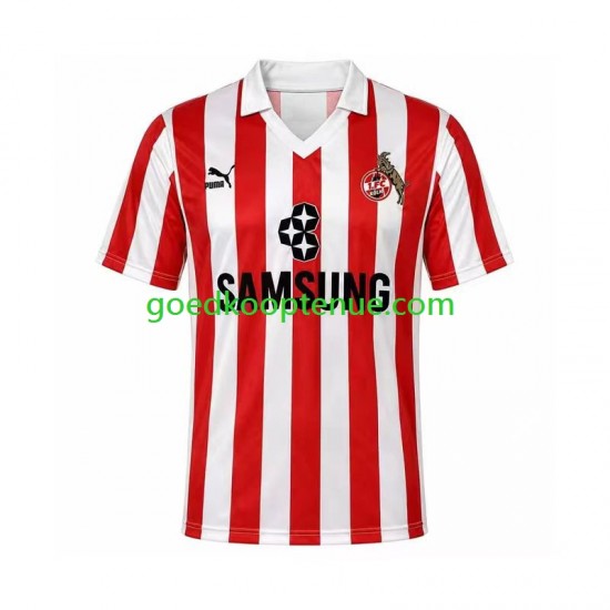 3de Retro Tenue van FC Köln 1988 1989 Heren Korte Mouw