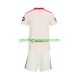 Thuis Retro Tenue van Sevilla FC Kind 2-13 jaar 2025-26 Korte Mouw