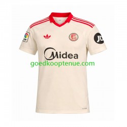 Thuis Retro Tenue van Sevilla FC Heren 2025-26 Korte Mouw
