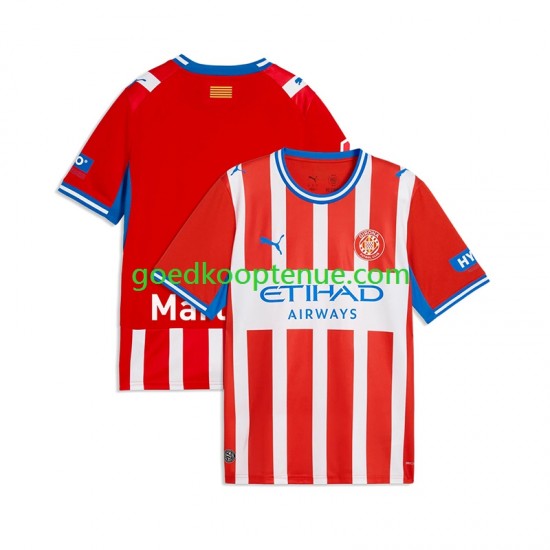 Thuis Tenue van Girona Heren 2026-27 Korte Mouw