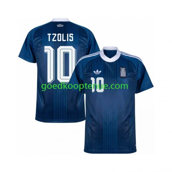 Uit Tenue van Griekenland Christos Tzolis 17 Heren 2026-27 Korte Mouw