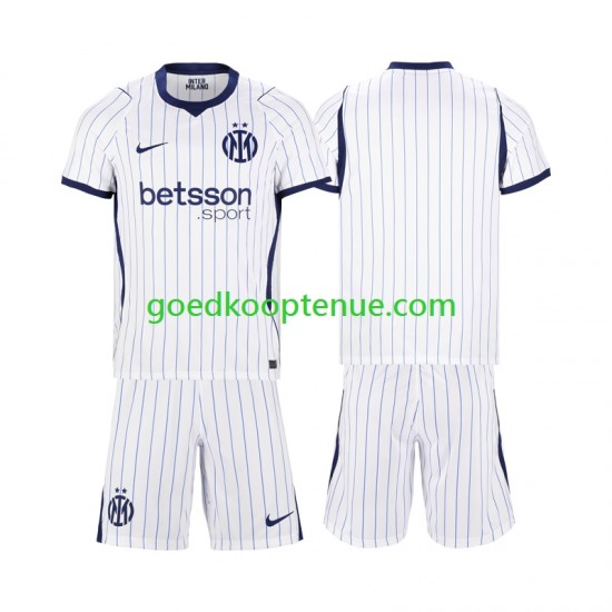 Uit Tenue van Inter Milan Kind 2-13 jaar 2026-27 Korte Mouw