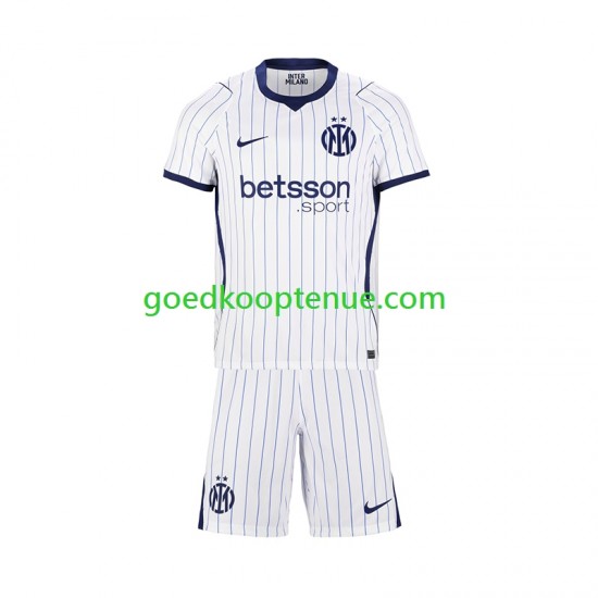 Uit Tenue van Inter Milan Kind 2-13 jaar 2026-27 Korte Mouw