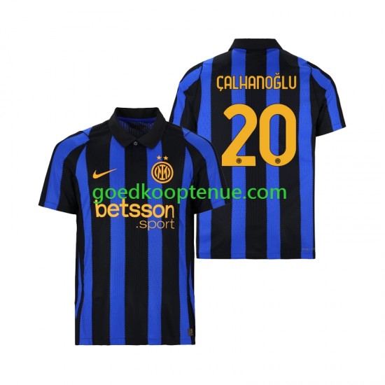 Thuis Tenue van Inter Milan Hakan Calhanoglu 20 Heren 2026-27 Korte Mouw