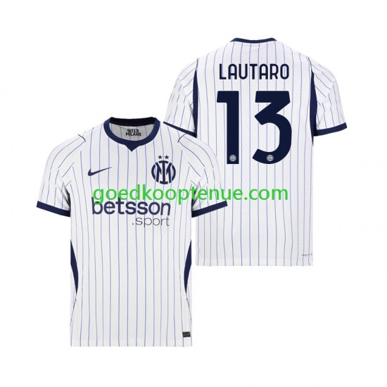 Uit Tenue van Inter Milan Lautaro Martinez 13 Heren 2026-27 Korte Mouw
