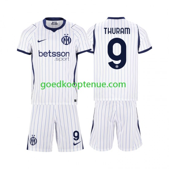 Uit Tenue van Inter Milan Marcus Thuram 9 Kind 2-13 jaar 2026-27 Korte Mouw