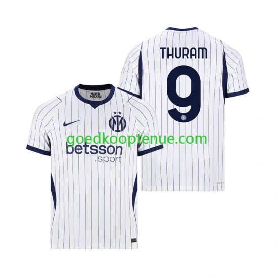 Uit Tenue van Inter Milan Marcus Thuram 9 Heren 2026-27 Korte Mouw