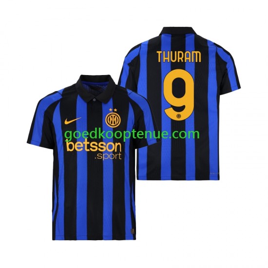 Thuis Tenue van Inter Milan Marcus Thuram 9 Heren 2026-27 Korte Mouw