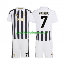 Thuis Tenue van Juventus Cristiano Ronaldo 7 Kind 2-13 jaar 2026-27 Korte Mouw