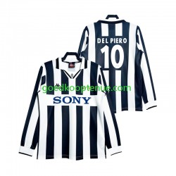 Thuis Retro Tenue van Juventus DEL PIERO 10 1997 Heren Lange Mouw
