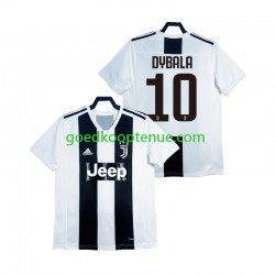 Thuis Retro Tenue van Juventus DYBALA 21 2018 2019 Heren Korte Mouw