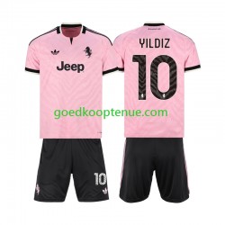 Uit Tenue van Juventus Kenan Yildiz 10 Kind 2-13 jaar 2026-27 Korte Mouw