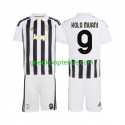Thuis Tenue van Juventus Randal Kolo Muani 9 Kind 2-13 jaar 2026-27 Korte Mouw