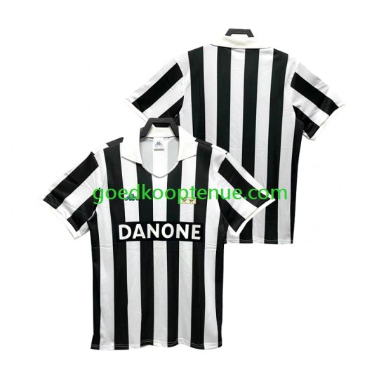 Thuis Retro Tenue van Juventus 1992 Heren 1994 Korte Mouw