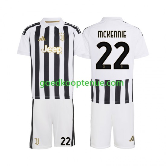 Thuis Tenue van Juventus Weston McKennie 22 Kind 2-13 jaar 2026-27 Korte Mouw