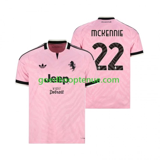 Uit Tenue van Juventus Weston McKennie 22 Heren 2026-27 Korte Mouw