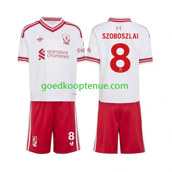 Uit Tenue van Liverpool Dominik Szoboszlai 8 Kind 2-13 jaar 2026-27 Korte Mouw