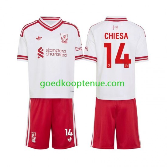 Uit Tenue van Liverpool Federico Chiesa 14 Kind 2-13 jaar 2026-27 Korte Mouw