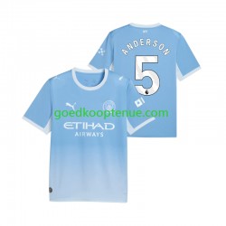 Thuis Tenue van Manchester City Elliot Anderson 5 Heren 2026-27 Korte Mouw
